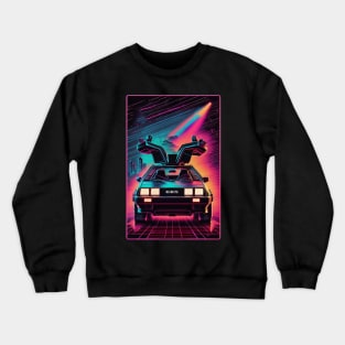 Delorean Future Design Crewneck Sweatshirt